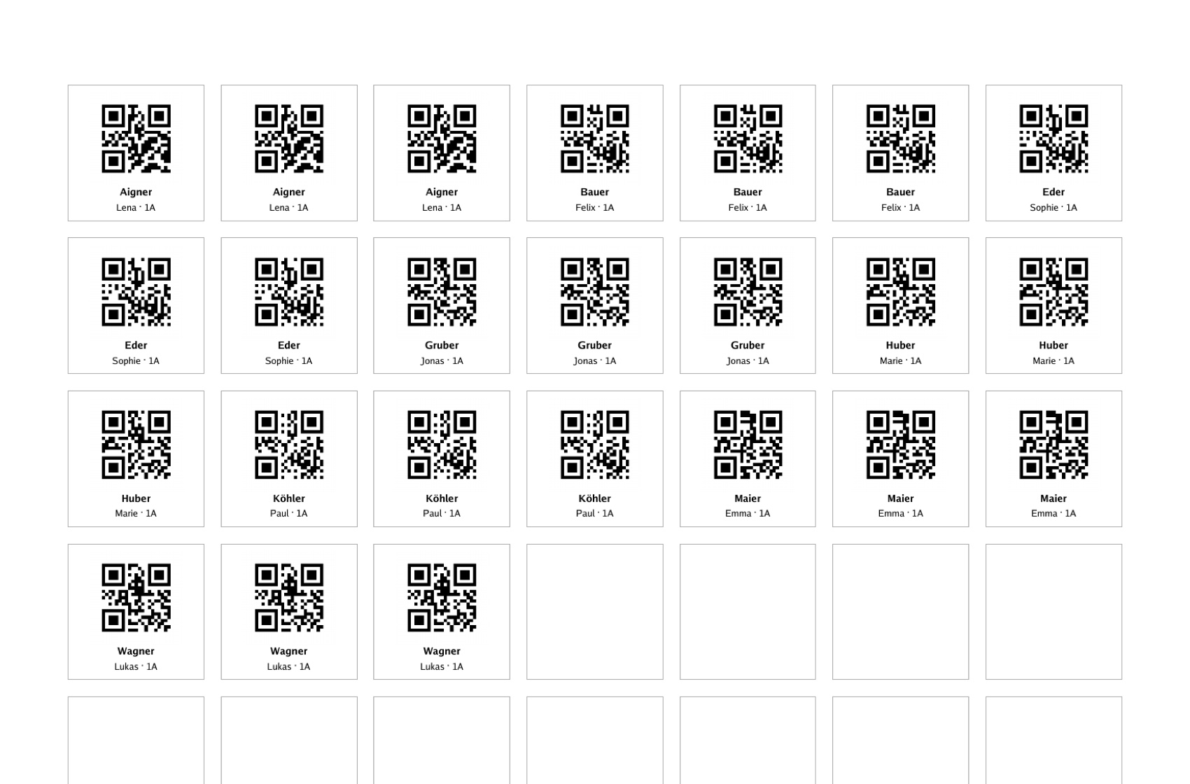Stickerbogen